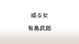 有島武郎「或る女」あらすじと感想と考察