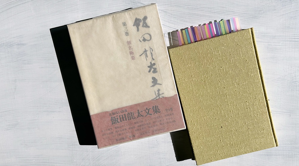 飯田龍太文集『無名極楽』俳句と釣りの世界をさまよう随筆集