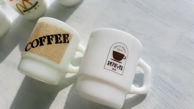 ファイヤーキングのマグカップ「スタアバックス珈琲」昭和レトロと