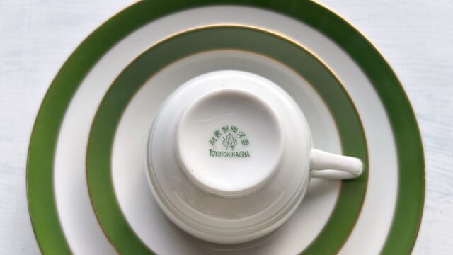 円山で発見したオールド東陶のカップ＆ソーサは札幌グランドホテル開業当時の食器か？