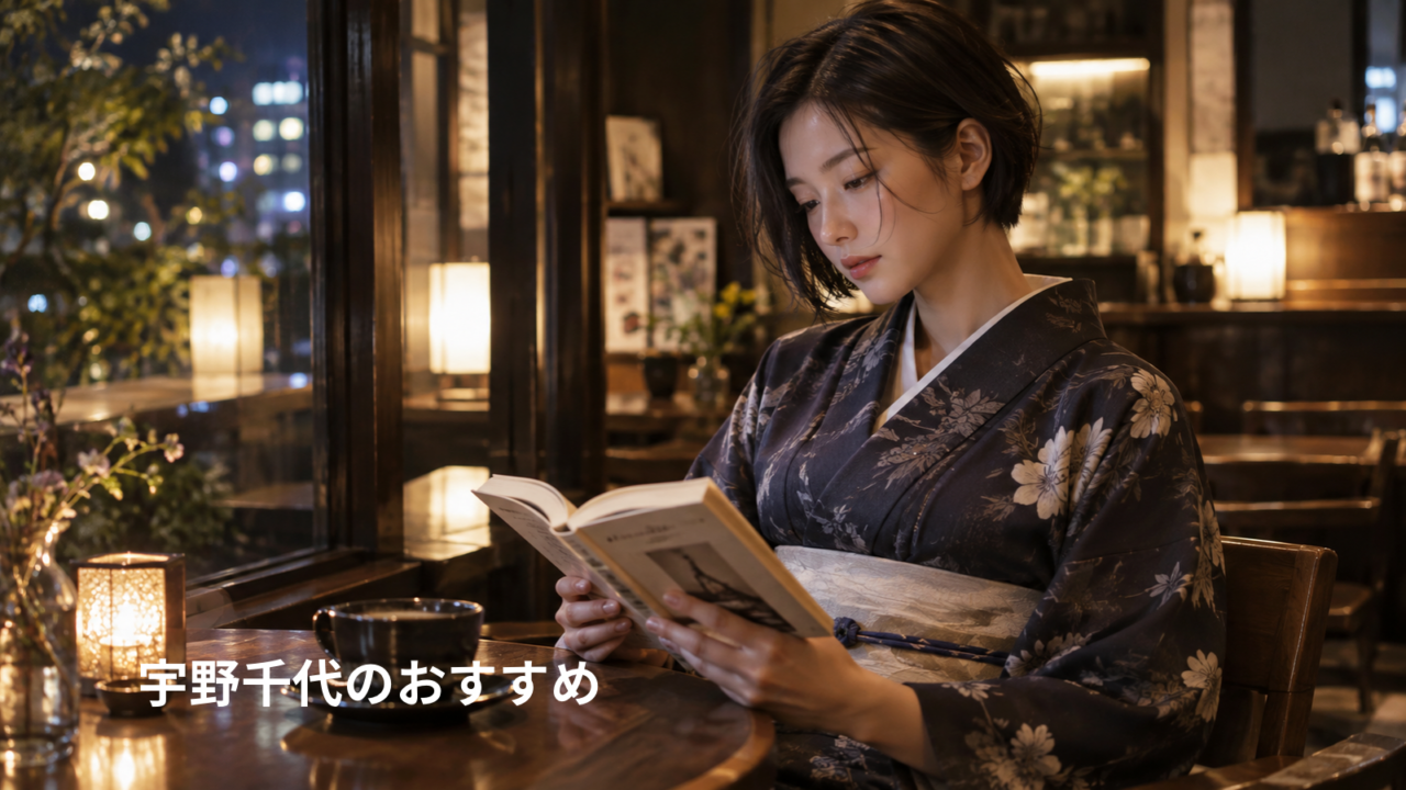 宇野千代のおすすめ代表作｜朝ドラで話題の名作と読む順番｜時空標本